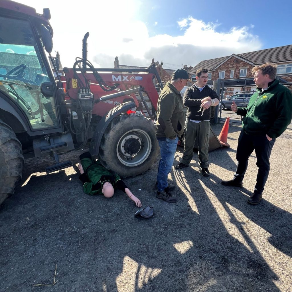 Farmers' first aid training in Pontefract - 9 March 2026